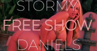 pornstar stormy Daniels on webcam